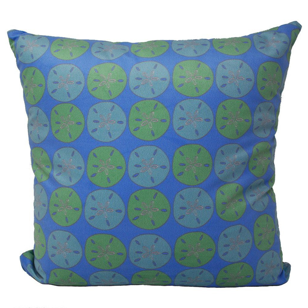 Sand Dollar Pillow 16" x 16" - Faux Suede