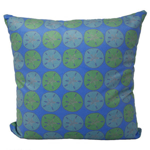 Sand Dollar Pillow 16" x 16" - Faux Suede
