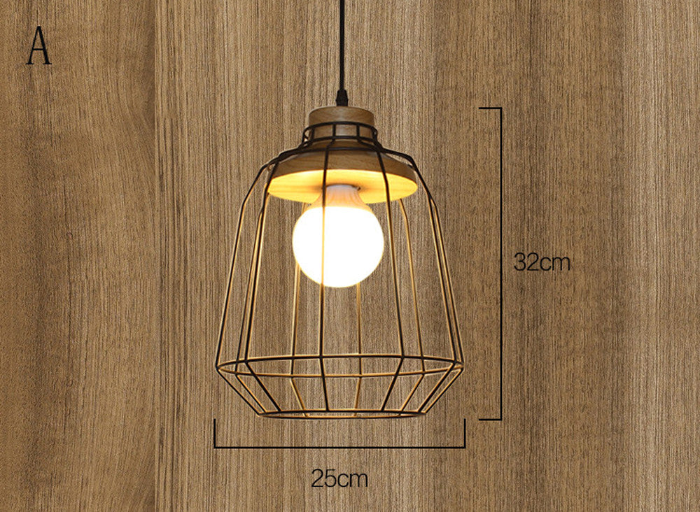 Retro Style Industrial Pendant