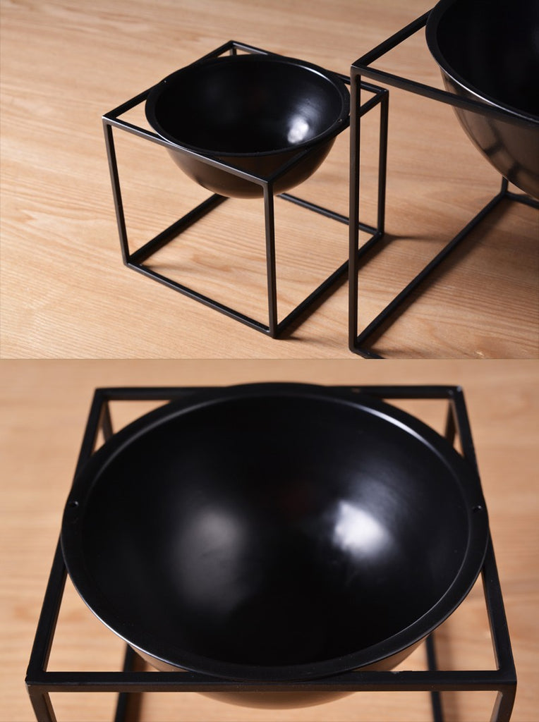 Cube Metal Flower Planter