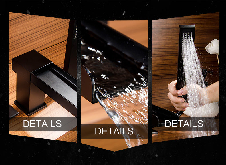 Matte Black 2 Piece Faucet