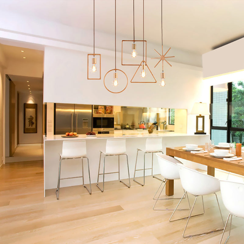 Modern loft Geometric Pandants