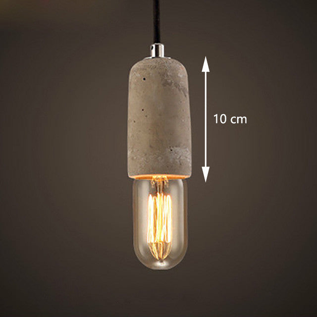 Cement Pendant Light