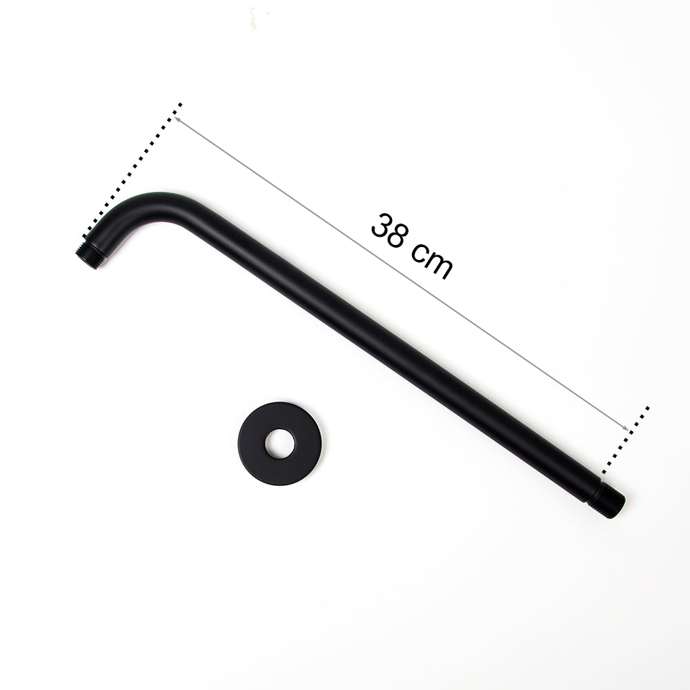 Wall Mounted Rain Shower Double Handle Water Mixer