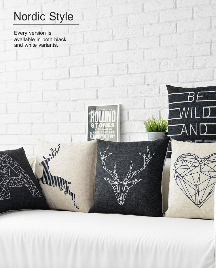 Cushion Cover Geometric Patterns