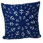 Anchor Pinwheel Pillow 16" x 16" - Faux Suede