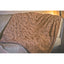 Luxury Solid Cinnamon Mocha Brown Wooded River Faux Fur with Sherpa Backside Soft Warm Fleece Throw Blanket