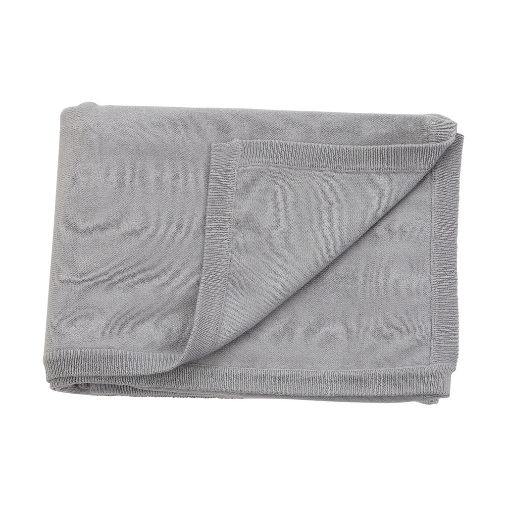 cotton cashmere grey blanket