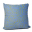 Anchor Dream Light Blue Pillow 16" x 16" - Faux Suede