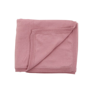 cotton cashmere pink blanket