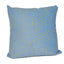 Anchor Dream Light Blue Pillow 16" x 16" - Faux Suede