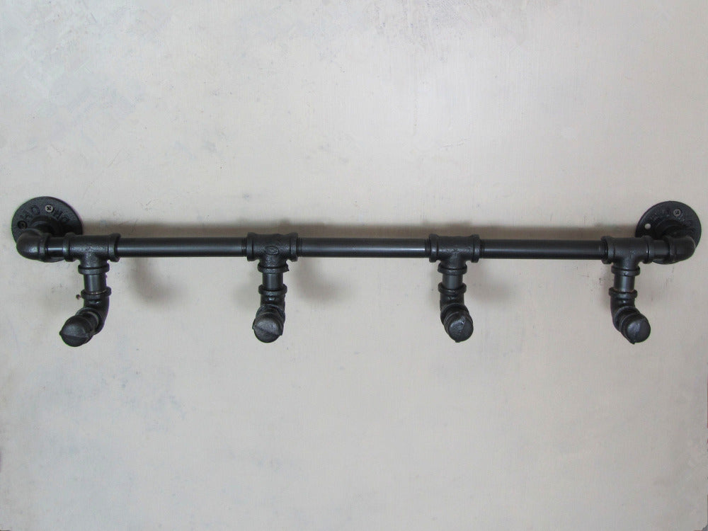 Wall Mounted Coat Hook, Industrial Pipe Wall Hook