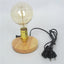 Dimmable Edison Wooden Table Light