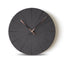 Modern Minimalist Pine Wood Wall Clock