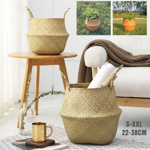 Seagrass Wickerwork Basket