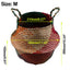 Wicker Seagrass Belly Straw Pot Planter