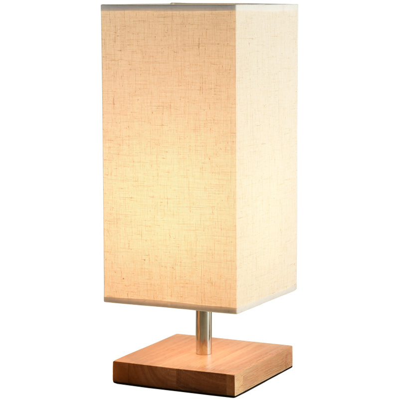 Modern Small Wooden Table Lamp