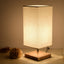 Modern Small Wooden Table Lamp