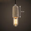 Cement Pendant Light